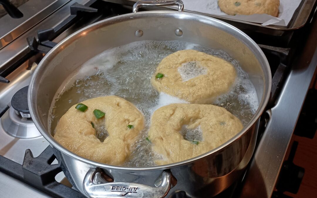 Fresh Milled Sourdough Bagel